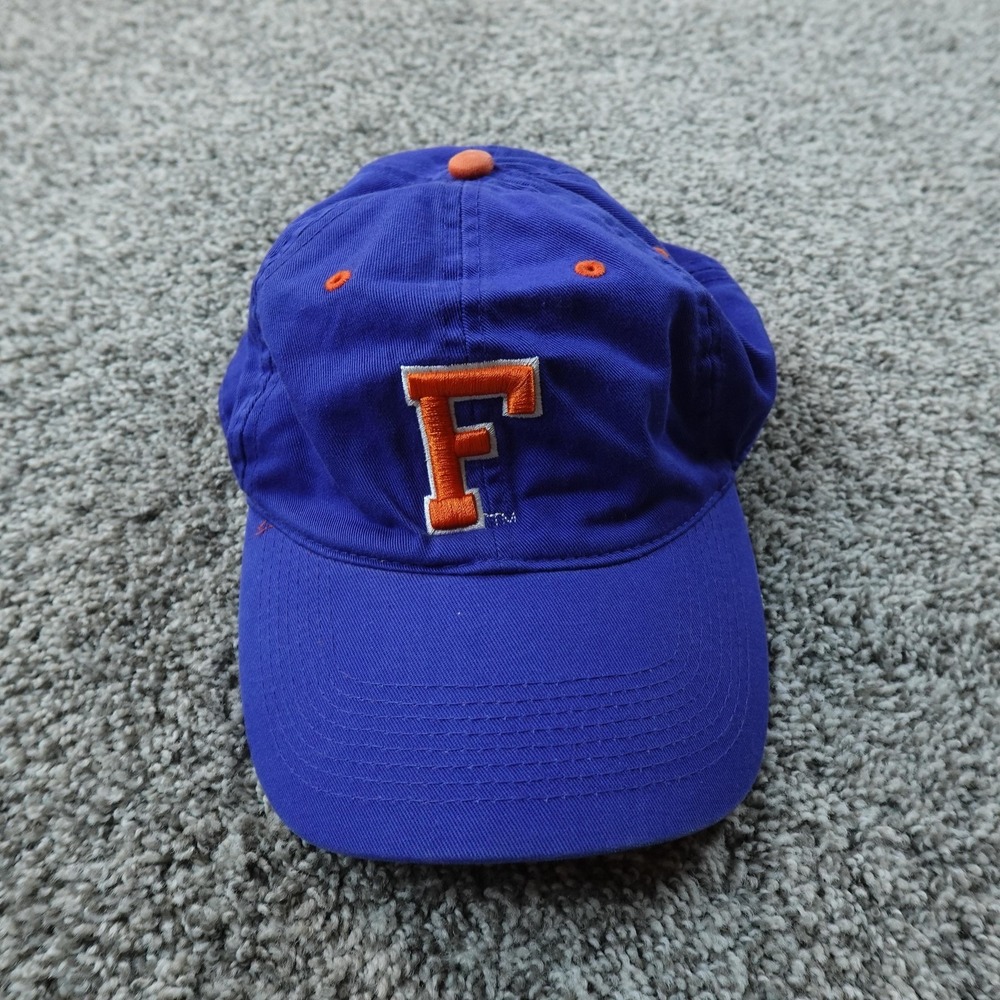 Florida Gators Hat Cap Mens One Size Blue Adjustable Strap Back NCAA Football